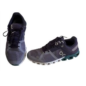 ON Cloudtec Purple Teal White Helion Sneakers Shoes